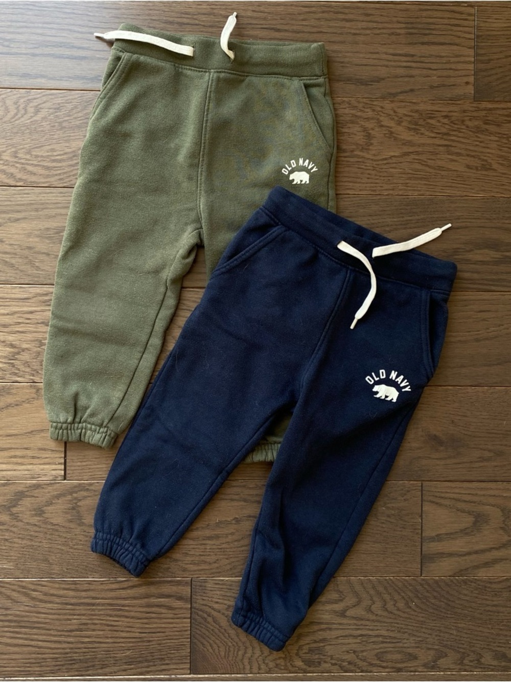 Old Navy Unisex Joggers - Olive & Navy Bundle of 2